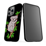For iPhone 13 Pro Max Case, Protective Back Cover, Koala Illustration | iCoverLover Australia