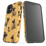 For iPhone 12 Mini Case Tough Protective Cover Pug Dog | iCoverLover Australia