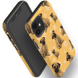 For iPhone 12 Mini Case Tough Protective Cover Pug Dog | iCoverLover Australia