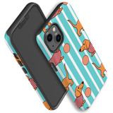 For iPhone 13 Case, Protective Back Cover, Dachshund Dogs Cute | iCoverLover Australia