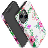 For iPhone 13 mini Case, Protective Back Cover, Floral Garden | iCoverLover Australia