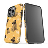 For iPhone 13 Pro Case, Protective Back Cover, Pug Dog | iCoverLover Australia