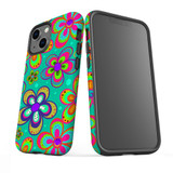 For iPhone 13 mini Case, Protective Back Cover, Retro Floral Design | iCoverLover Australia