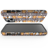 For iPhone 13 mini Case, Protective Back Cover, Seamless Cats | iCoverLover Australia