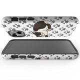 For iPhone 13 mini Case, Protective Back Cover, Tuxedo Cat | iCoverLover Australia