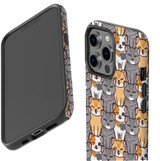 For iPhone 13 Pro Max Case, Protective Back Cover, Seamless Cats | iCoverLover Australia