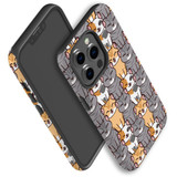 For iPhone 13 Pro Case, Protective Back Cover, Seamless Cats | iCoverLover Australia
