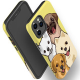 For iPhone 12 & 12 Pro Case Tough Protective Cover Cute Puppies | iCoverLover Australia