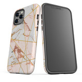 For iPhone 12 & 12 Pro Case Tough Protective Cover Marble Patterned | iCoverLover Australia