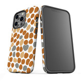 For iPhone 13 Pro Case, Protective Back Cover, Abstract Spots | iCoverLover Australia