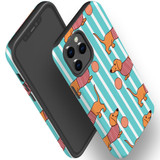 For iPhone 12 & 12 Pro Case Tough Protective Cover Dachshund Cute | iCoverLover Australia