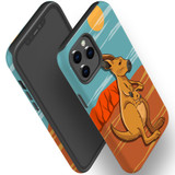 For iPhone 12 & 12 Pro Case Tough Protective Cover Lovely Kangaroos | iCoverLover Australia