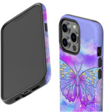 For iPhone 13 Pro Max Case, Protective Back Cover, Butterfly A Bit Magical Enchanted | iCoverLover Australia