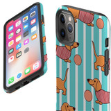 For iPhone 11 Pro Max Case Tough Protective Cover Dachshund Cute | iCoverLover Australia
