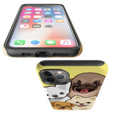 For iPhone 11 Pro Max Case Tough Protective Cover Cute Puppies | iCoverLover Australia