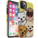 For iPhone 11 Pro Max Case Tough Protective Cover Cute Puppies | iCoverLover Australia