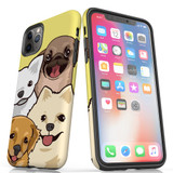 For iPhone 11 Pro Max Case Tough Protective Cover Cute Puppies | iCoverLover Australia