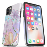 For iPhone 11 Pro Max Case Tough Protective Cover Watercolor Floral | iCoverLover Australia