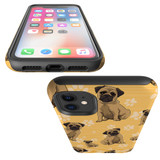 For iPhone 11 Case Tough Protective Cover Pug Dog | iCoverLover Australia