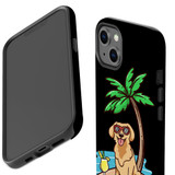 For iPhone 13 Case, Protective Back Cover, Cool Dog With Sunglasses | iCoverLover Australia