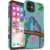 For iPhone 11 Case Tough Protective Cover Birds In Love | iCoverLover Australia
