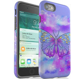 For Apple iPhone SE 5G (2022)/SE (2020)/8/7 Case Tough Protective Cover Butterfly Enchanted | iCoverLover Australia