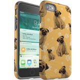 For Apple iPhone SE 5G (2022)/SE (2020)/8/7 Case Tough Protective Cover Pug Dog | iCoverLover Australia