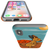 For iPhone XS & X Case Tough Protective Cover Lovely Kangaroos | iCoverLover Australia