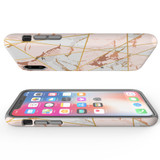 For iPhone XS & X Case Tough Protective Cover Marble Patterned | iCoverLover Australia
