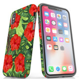 For iPhone XS & X Case Tough Protective Cover Plant Garden | iCoverLover Australia