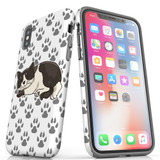 For iPhone XS & X Case Tough Protective Cover Tuxedo Cat | iCoverLover Australia
