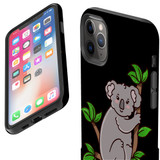 For iPhone 11 Pro Case Tough Protective Cover Koala Illustration | iCoverLover Australia