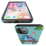 For iPhone 11 Pro Case Tough Protective Cover Birds In Love | iCoverLover Australia