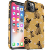 For iPhone 11 Pro Case Tough Protective Cover Pug Dog | iCoverLover Australia