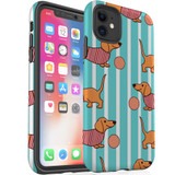 For iPhone 11 Case Tough Protective Cover Dachshund Cute | iCoverLover Australia