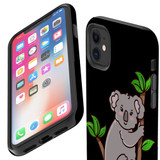 For iPhone 11 Case Tough Protective Cover Koala Illustration | iCoverLover Australia