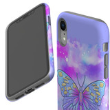 For iPhone XR Case Tough Protective Cover Butterfly Enchanted | iCoverLover Australia