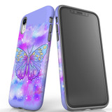 For iPhone XR Case Tough Protective Cover Butterfly Enchanted | iCoverLover Australia