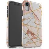 For iPhone XR Case Tough Protective Cover Marble Patterned | iCoverLover Australia