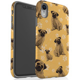 For iPhone XR Case Tough Protective Cover Pug Dog | iCoverLover Australia