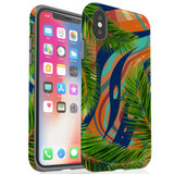 For iPhone XS & X Case Tough Protective Cover Leaves | iCoverLover Australia