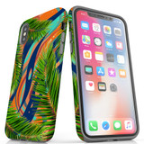 For iPhone XS & X Case Tough Protective Cover Leaves | iCoverLover Australia