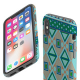 For iPhone XS & X Case Tough Protective Cover Bohemian Pattern | iCoverLover Australia