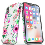 For iPhone XS Max Case Tough Protective Cover Floral Garden | iCoverLover Australia