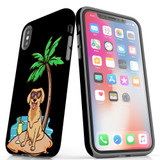 For iPhone XS & X Case Tough Protective Cover Cool Dog | iCoverLover Australia