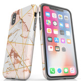 For iPhone XS Max Case Tough Protective Cover Marble Patterned | iCoverLover Australia