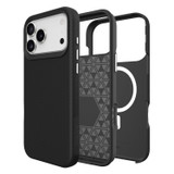 iPhone 17 Pro Tough Black Case Compatible with Magsafe + 2X Screen Protectors