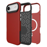 iCoverLover For iPhone Air Case Compatible with MagSafe Tough Red + 2X Screen + 2X Camera Lens Protectors | iCoverLover Australia