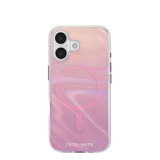 iPhone 17 Case-Mate Peach Bubble Iridescent Case - MagSafe Compatible
