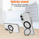 iCoverLover For iPhone 17 Clear Case Compatible with MagSafe Ring Kickstand | iCoverLover Australia